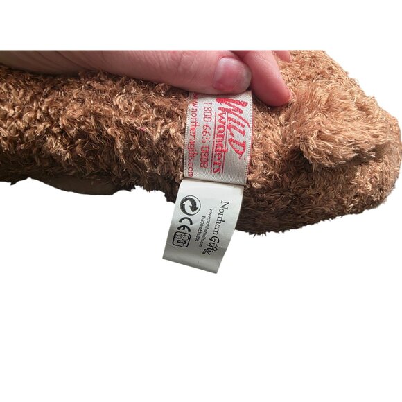 Wild Wonderz Canada Brown Moose 12"' Plush Stuffed Animal - Picture 6 of 9